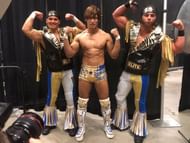 The Golden Lover stayed behind in NJPW